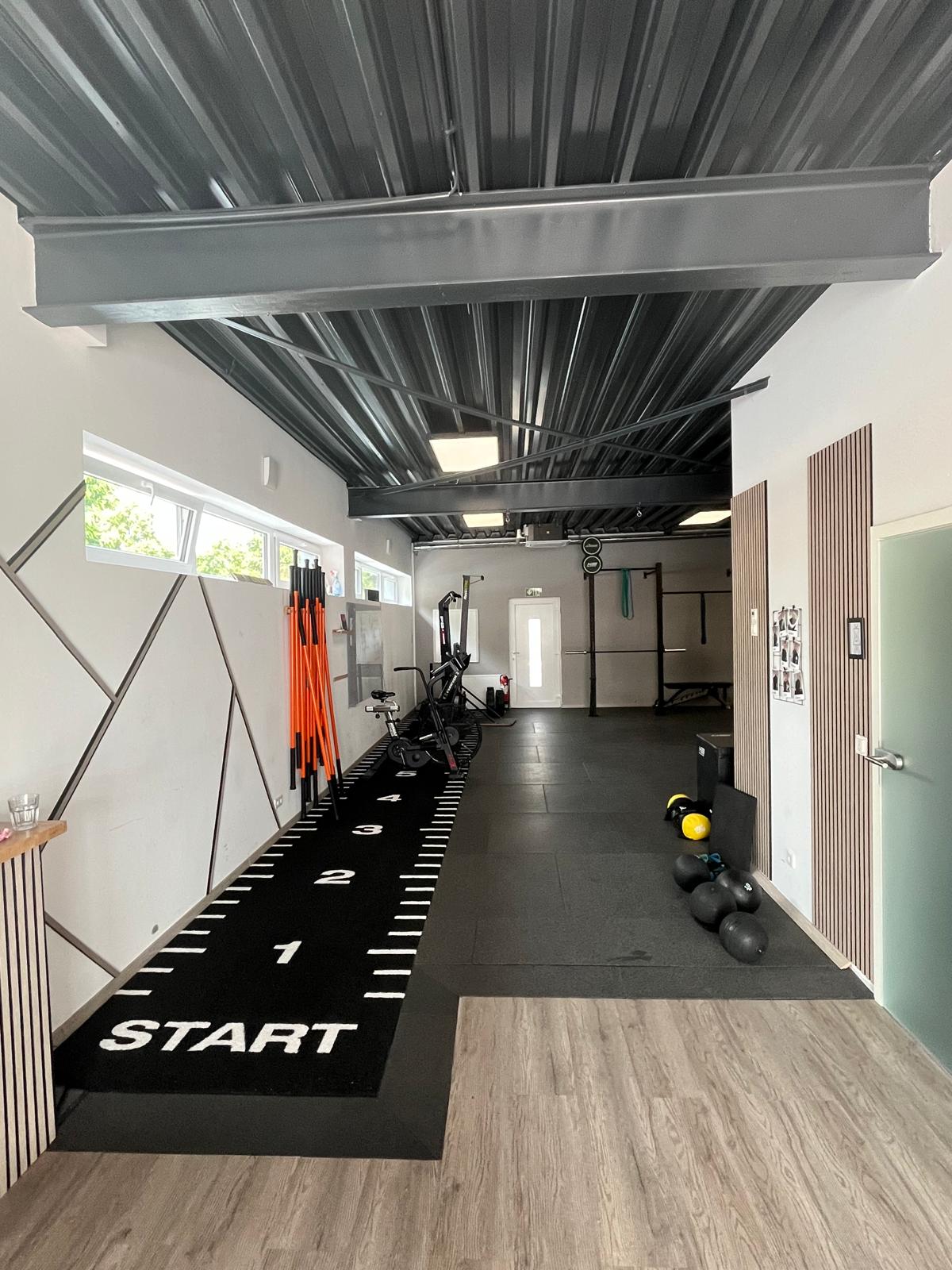 Laufbahn im Studio Bottrop (Hochformat)